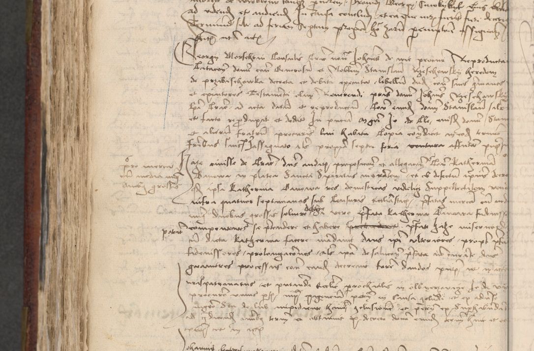 Zdjęcie nr 653 dla obiektu archiwalnego: [Acta actorum officialia coram Stanislao de Swieradzicze]