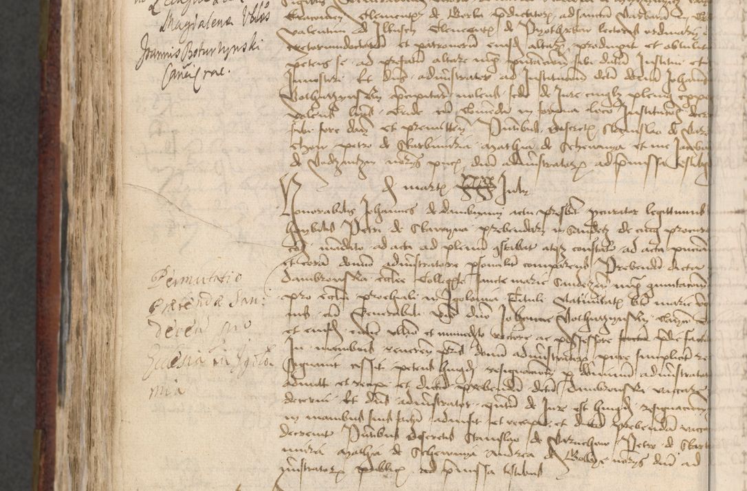 Zdjęcie nr 645 dla obiektu archiwalnego: [Acta actorum officialia coram Stanislao de Swieradzicze]