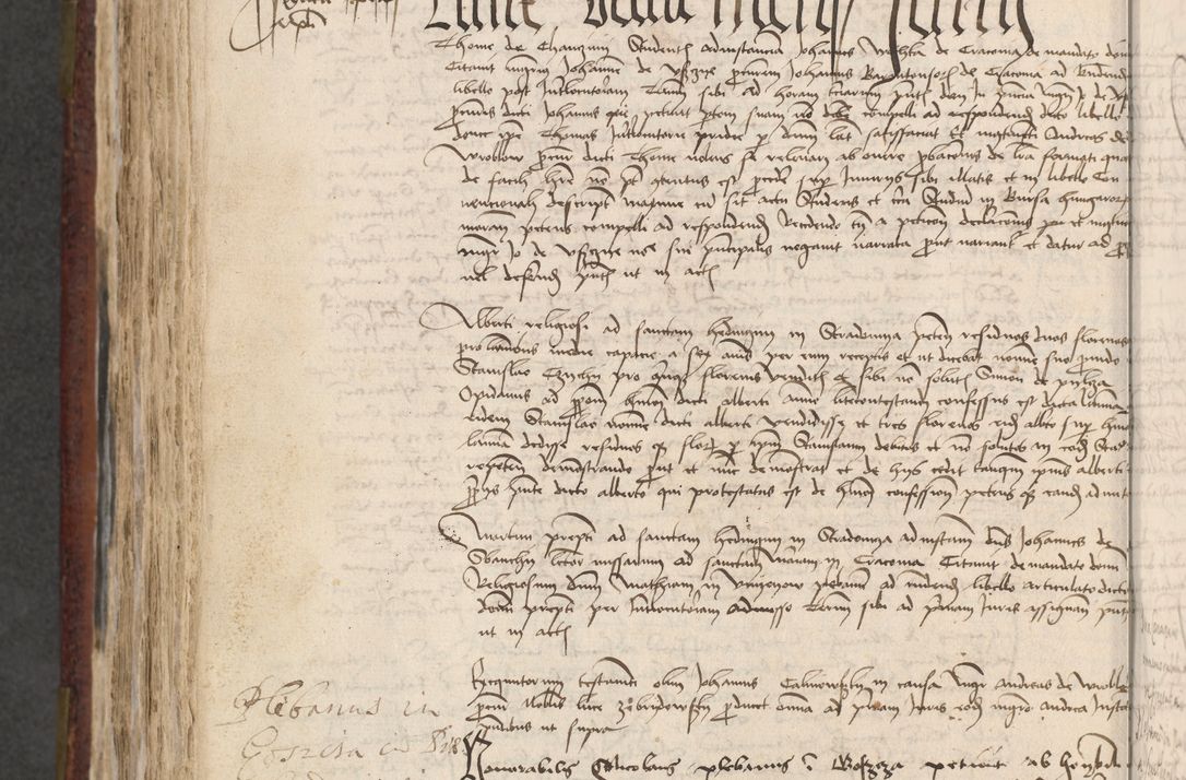 Zdjęcie nr 634 dla obiektu archiwalnego: [Acta actorum officialia coram Stanislao de Swieradzicze]