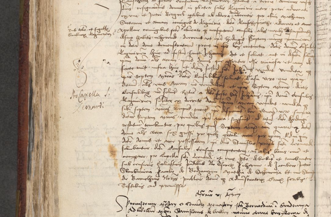 Zdjęcie nr 598 dla obiektu archiwalnego: [Acta actorum officialia coram Stanislao de Swieradzicze]