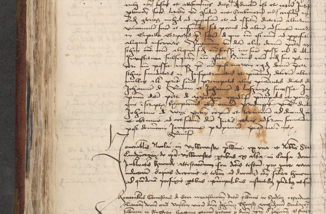 Zdjęcie nr 596 dla obiektu archiwalnego: [Acta actorum officialia coram Stanislao de Swieradzicze]