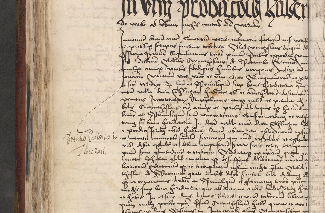 Zdjęcie nr 593 dla obiektu archiwalnego: [Acta actorum officialia coram Stanislao de Swieradzicze]