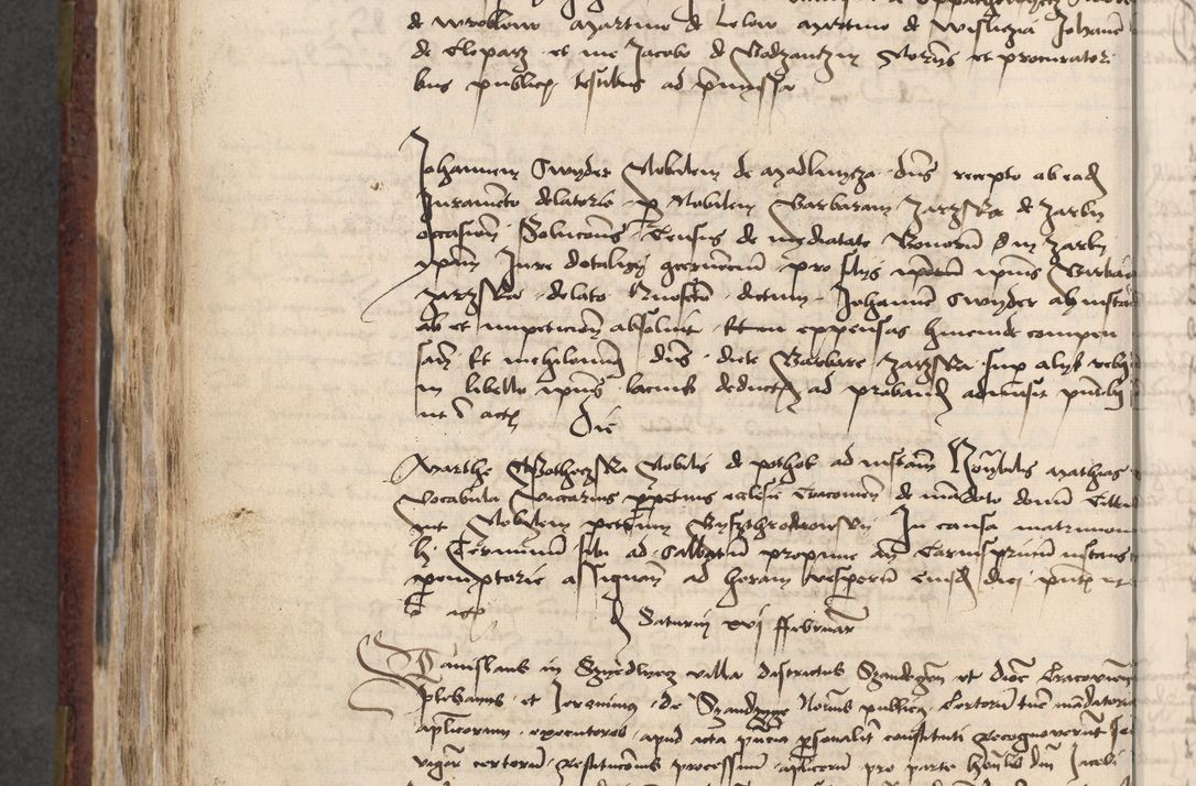 Zdjęcie nr 591 dla obiektu archiwalnego: [Acta actorum officialia coram Stanislao de Swieradzicze]