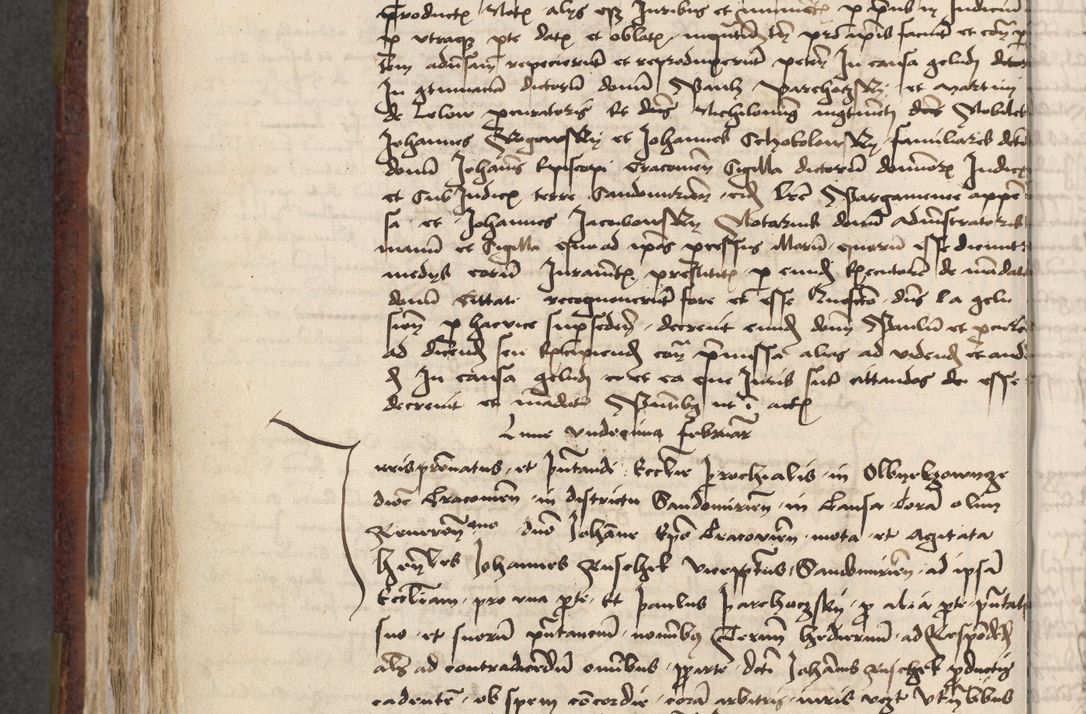 Zdjęcie nr 589 dla obiektu archiwalnego: [Acta actorum officialia coram Stanislao de Swieradzicze]