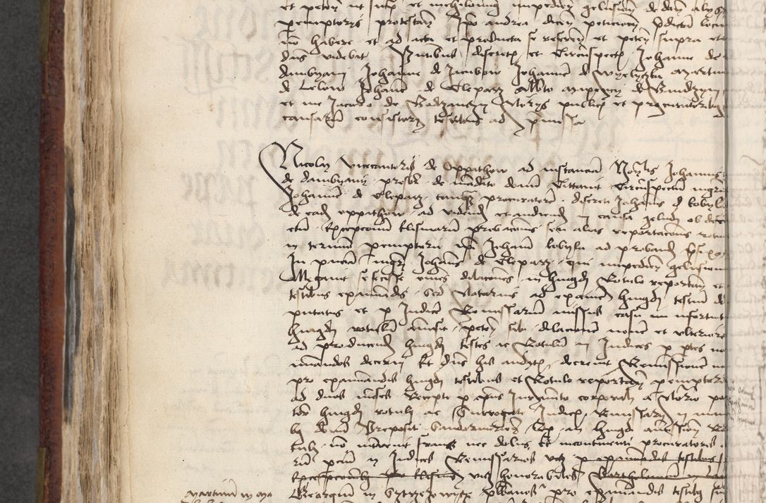 Zdjęcie nr 584 dla obiektu archiwalnego: [Acta actorum officialia coram Stanislao de Swieradzicze]