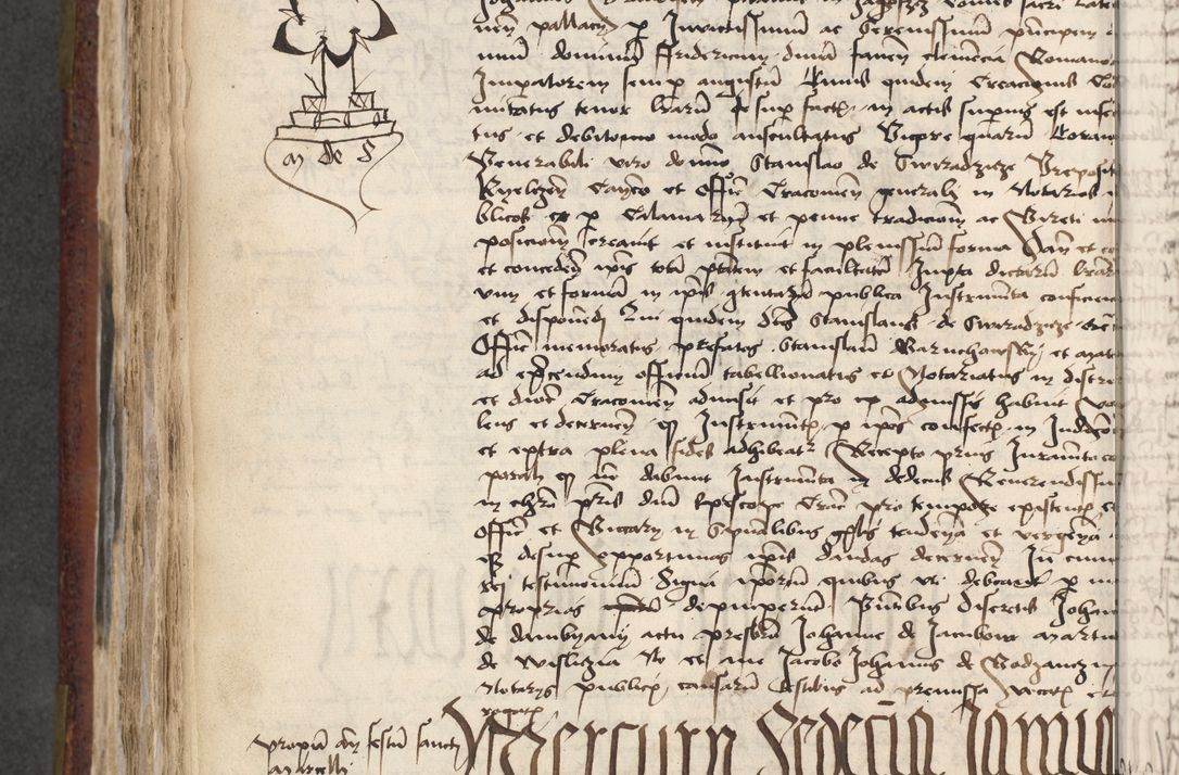 Zdjęcie nr 585 dla obiektu archiwalnego: [Acta actorum officialia coram Stanislao de Swieradzicze]