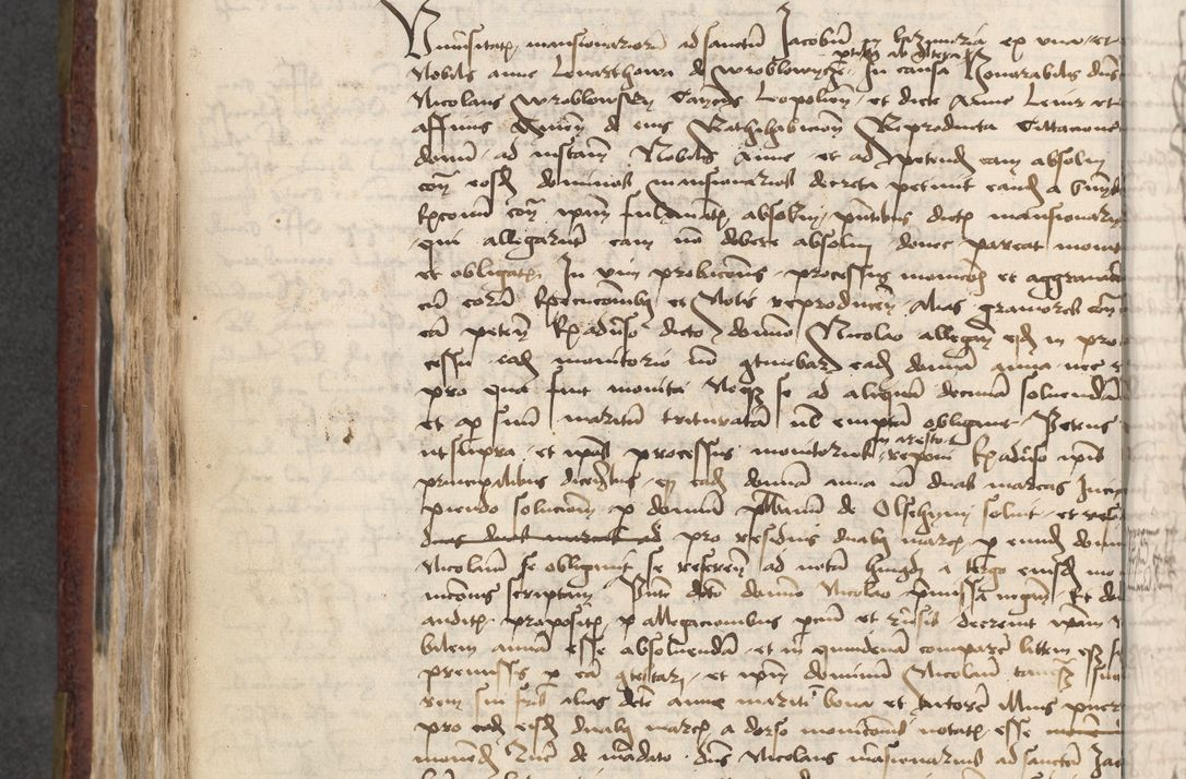 Zdjęcie nr 583 dla obiektu archiwalnego: [Acta actorum officialia coram Stanislao de Swieradzicze]