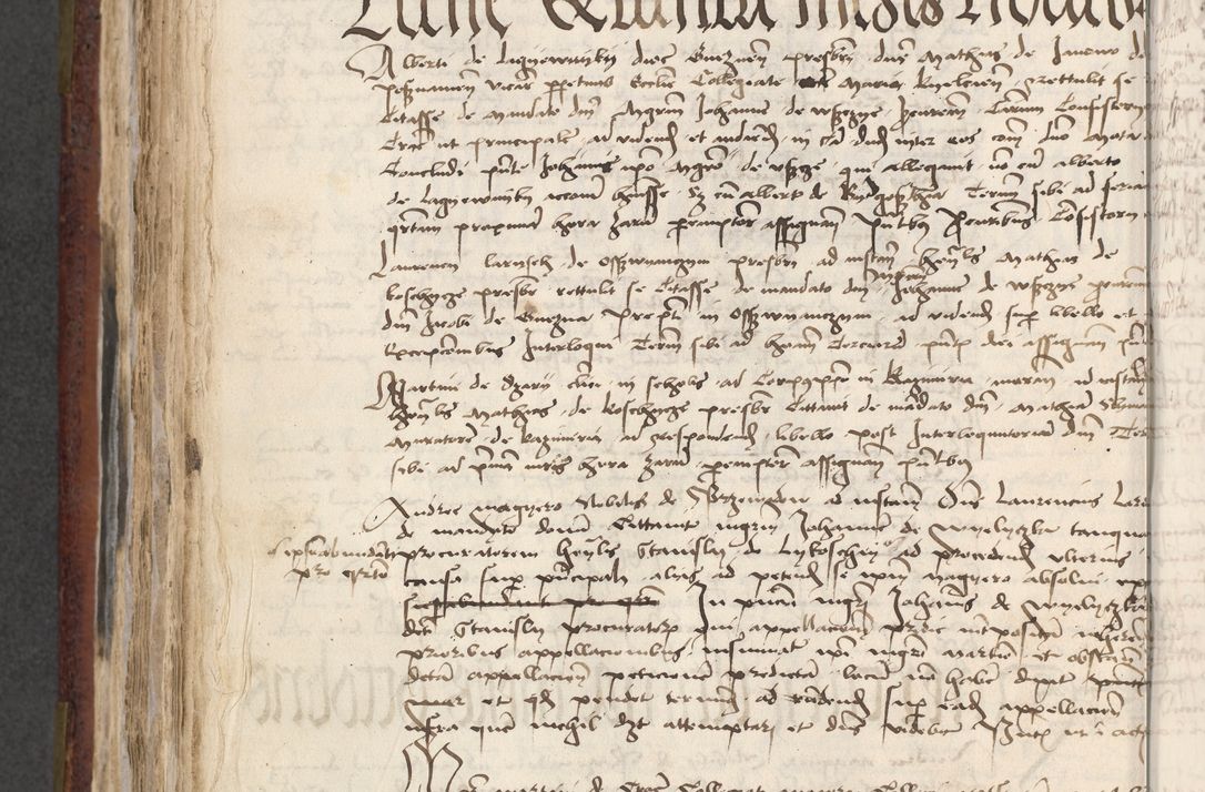 Zdjęcie nr 576 dla obiektu archiwalnego: [Acta actorum officialia coram Stanislao de Swieradzicze]