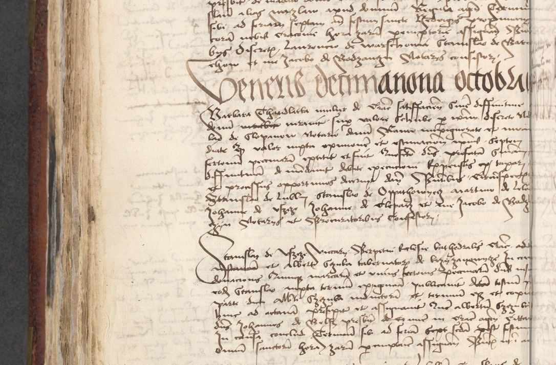 Zdjęcie nr 574 dla obiektu archiwalnego: [Acta actorum officialia coram Stanislao de Swieradzicze]