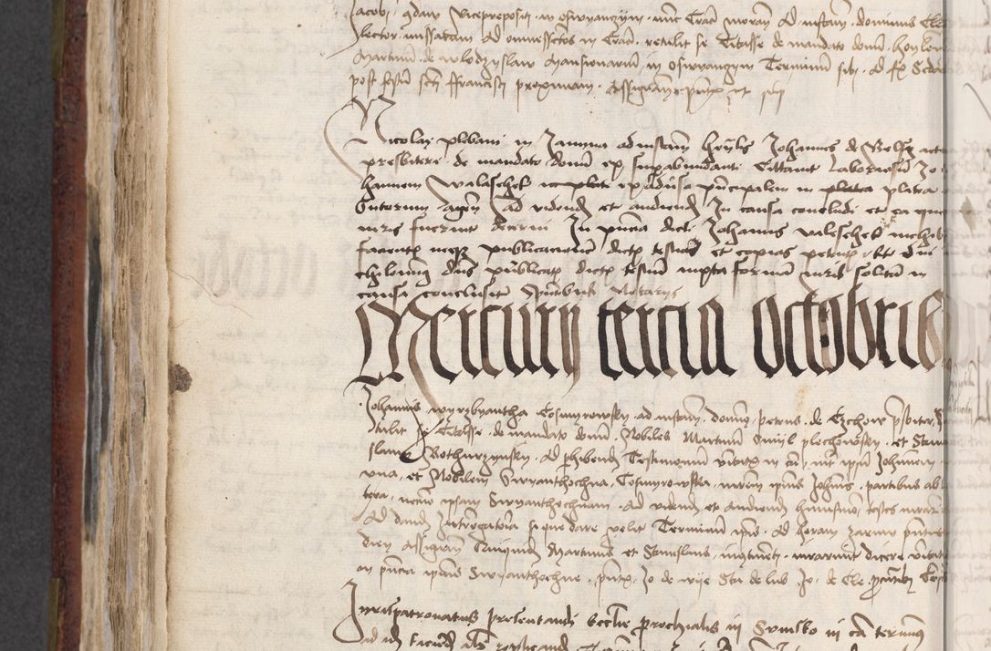 Zdjęcie nr 571 dla obiektu archiwalnego: [Acta actorum officialia coram Stanislao de Swieradzicze]