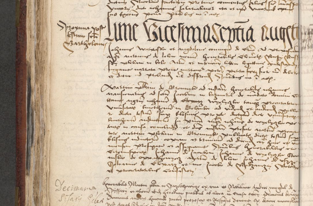 Zdjęcie nr 566 dla obiektu archiwalnego: [Acta actorum officialia coram Stanislao de Swieradzicze]