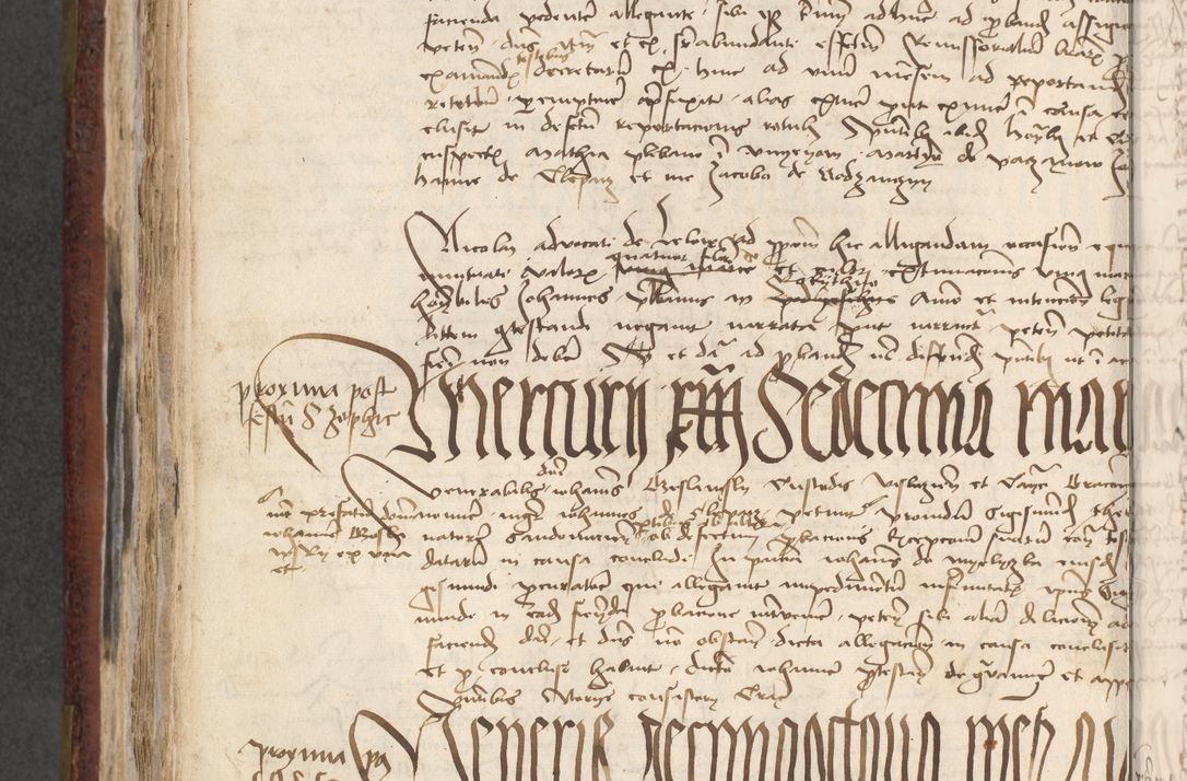 Zdjęcie nr 557 dla obiektu archiwalnego: [Acta actorum officialia coram Stanislao de Swieradzicze]