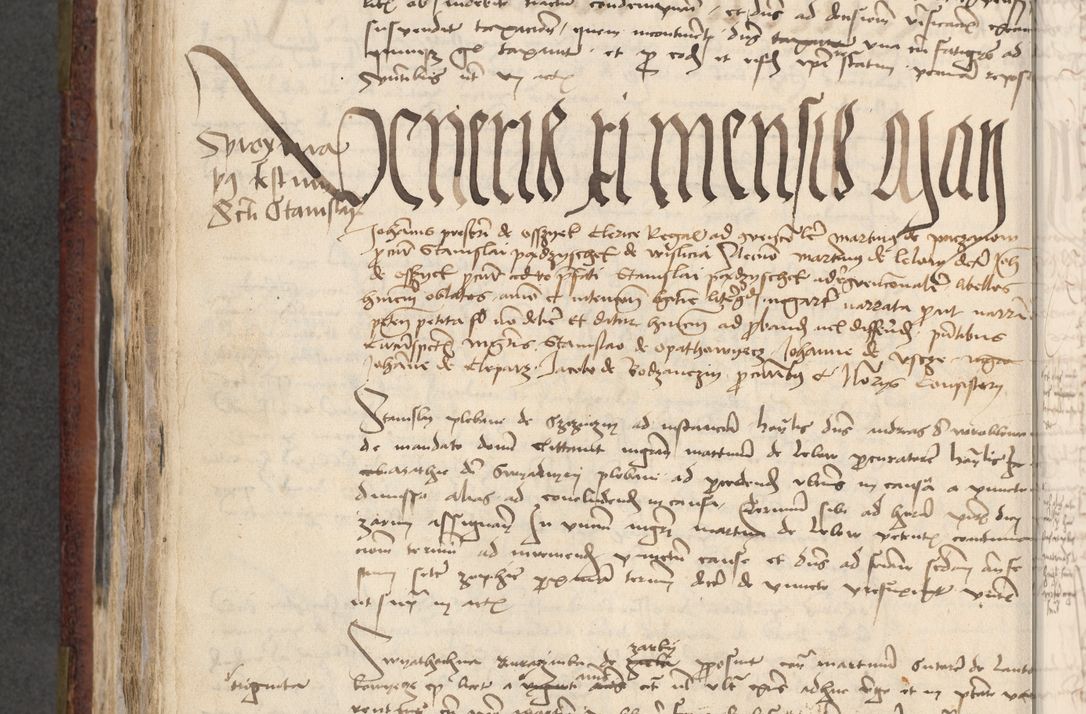 Zdjęcie nr 556 dla obiektu archiwalnego: [Acta actorum officialia coram Stanislao de Swieradzicze]