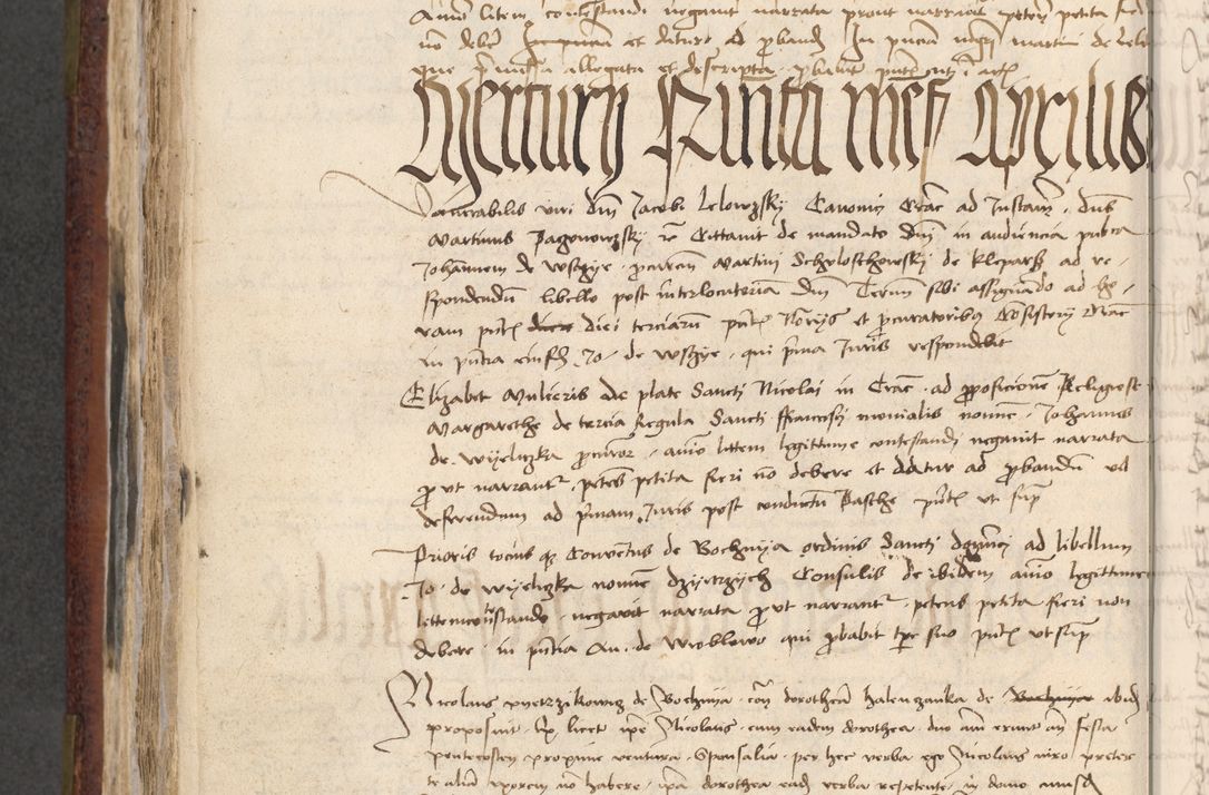 Zdjęcie nr 553 dla obiektu archiwalnego: [Acta actorum officialia coram Stanislao de Swieradzicze]