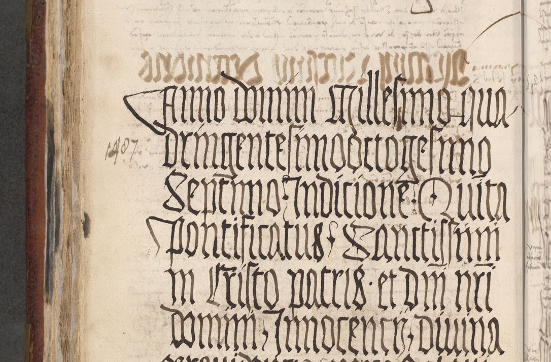 Zdjęcie nr 540 dla obiektu archiwalnego: [Acta actorum officialia coram Stanislao de Swieradzicze]