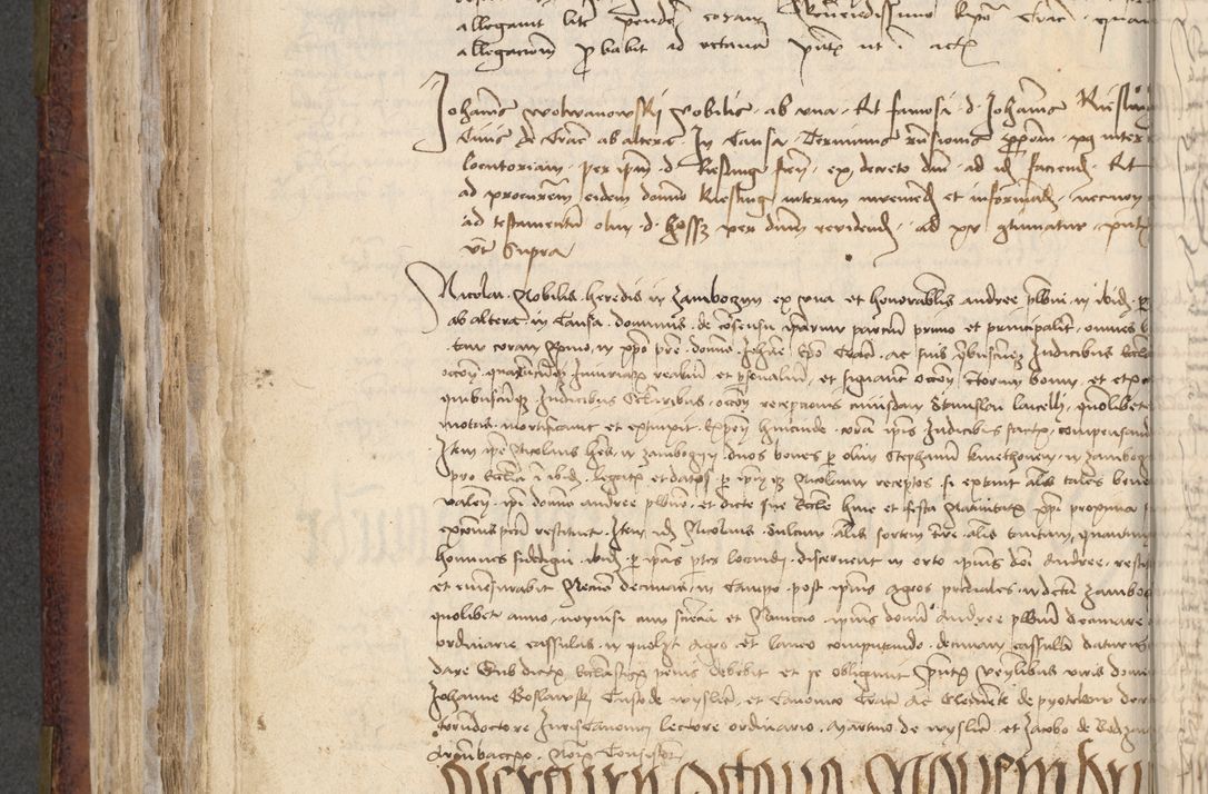 Zdjęcie nr 535 dla obiektu archiwalnego: [Acta actorum officialia coram Stanislao de Swieradzicze]