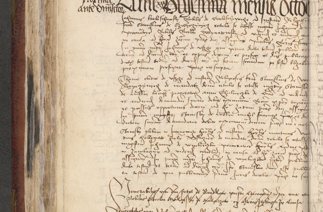 Zdjęcie nr 534 dla obiektu archiwalnego: [Acta actorum officialia coram Stanislao de Swieradzicze]