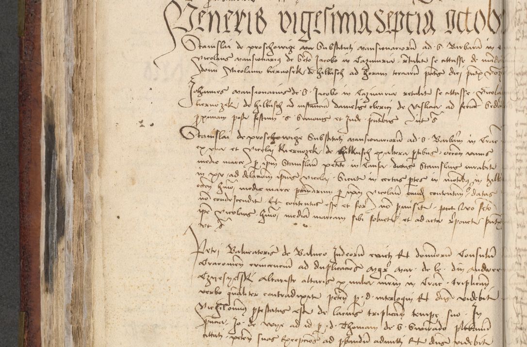 Zdjęcie nr 533 dla obiektu archiwalnego: [Acta actorum officialia coram Stanislao de Swieradzicze]
