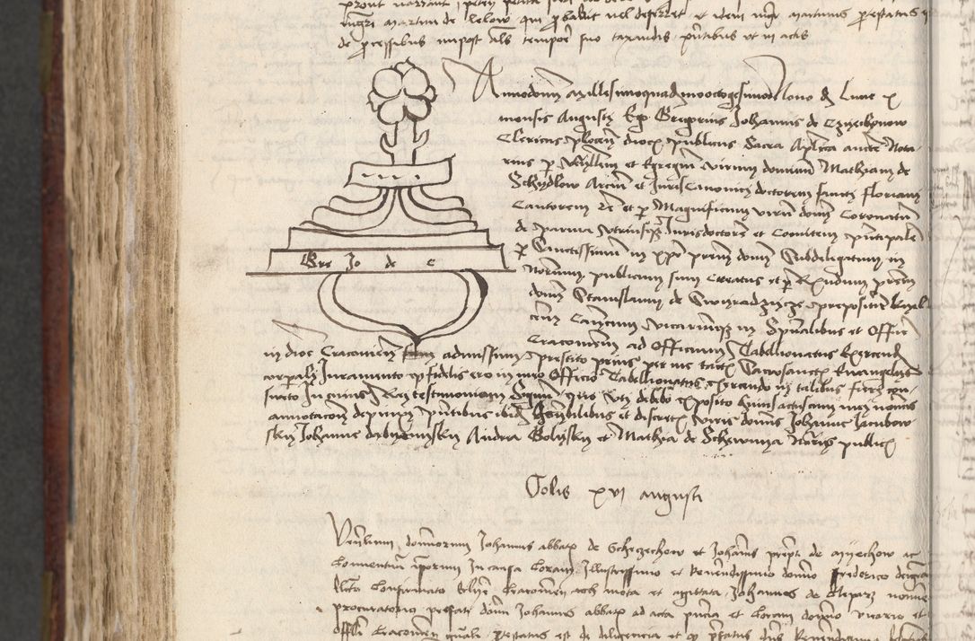 Zdjęcie nr 730 dla obiektu archiwalnego: [Acta actorum officialia coram Stanislao de Swieradzicze]