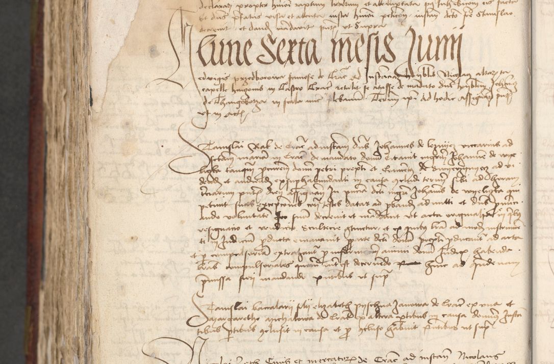 Zdjęcie nr 842 dla obiektu archiwalnego: [Acta actorum officialia coram Stanislao de Swieradzicze]