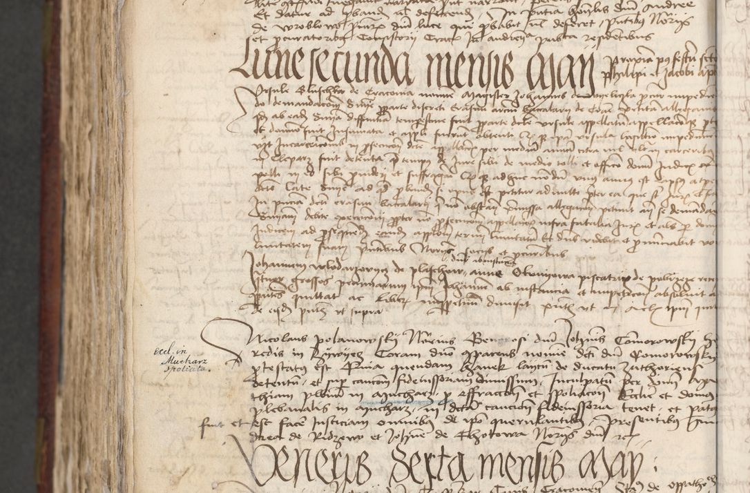 Zdjęcie nr 835 dla obiektu archiwalnego: [Acta actorum officialia coram Stanislao de Swieradzicze]