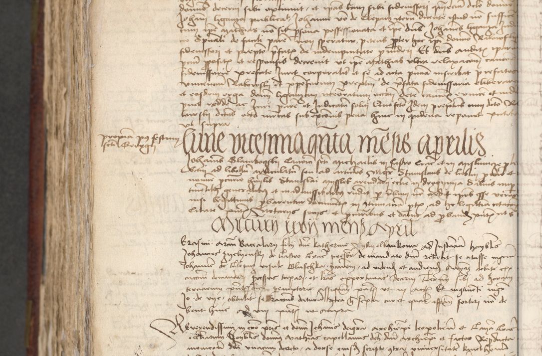 Zdjęcie nr 834 dla obiektu archiwalnego: [Acta actorum officialia coram Stanislao de Swieradzicze]