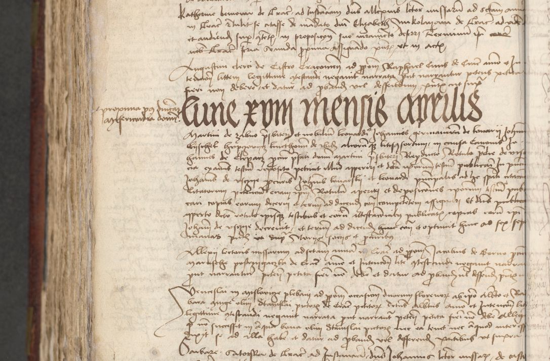 Zdjęcie nr 833 dla obiektu archiwalnego: [Acta actorum officialia coram Stanislao de Swieradzicze]