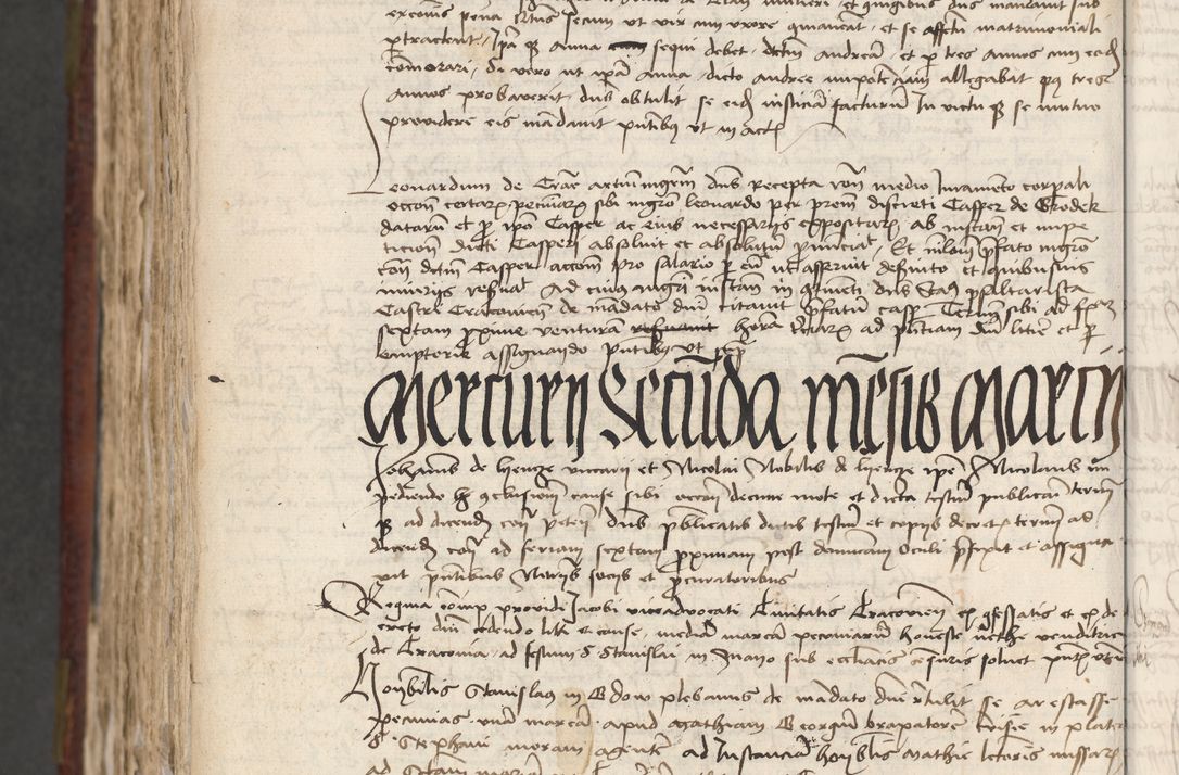 Zdjęcie nr 825 dla obiektu archiwalnego: [Acta actorum officialia coram Stanislao de Swieradzicze]