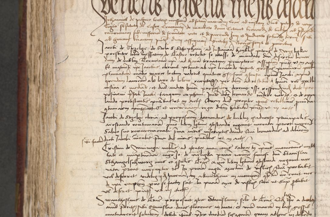 Zdjęcie nr 827 dla obiektu archiwalnego: [Acta actorum officialia coram Stanislao de Swieradzicze]