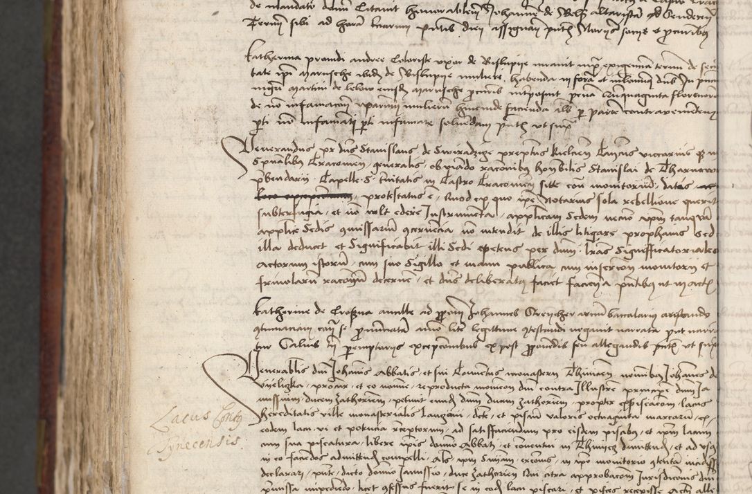 Zdjęcie nr 823 dla obiektu archiwalnego: [Acta actorum officialia coram Stanislao de Swieradzicze]