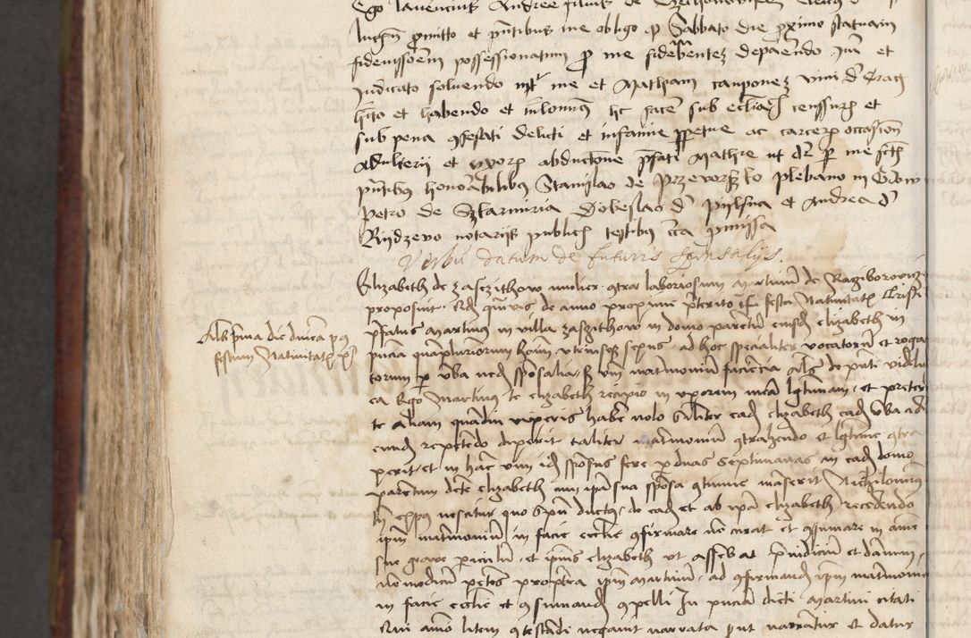 Zdjęcie nr 817 dla obiektu archiwalnego: [Acta actorum officialia coram Stanislao de Swieradzicze]