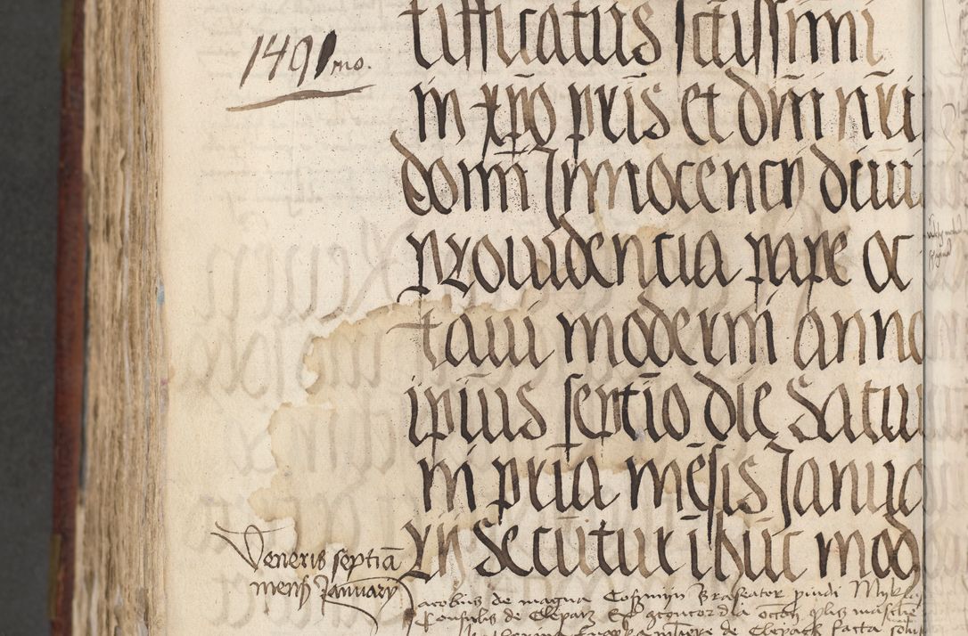 Zdjęcie nr 815 dla obiektu archiwalnego: [Acta actorum officialia coram Stanislao de Swieradzicze]