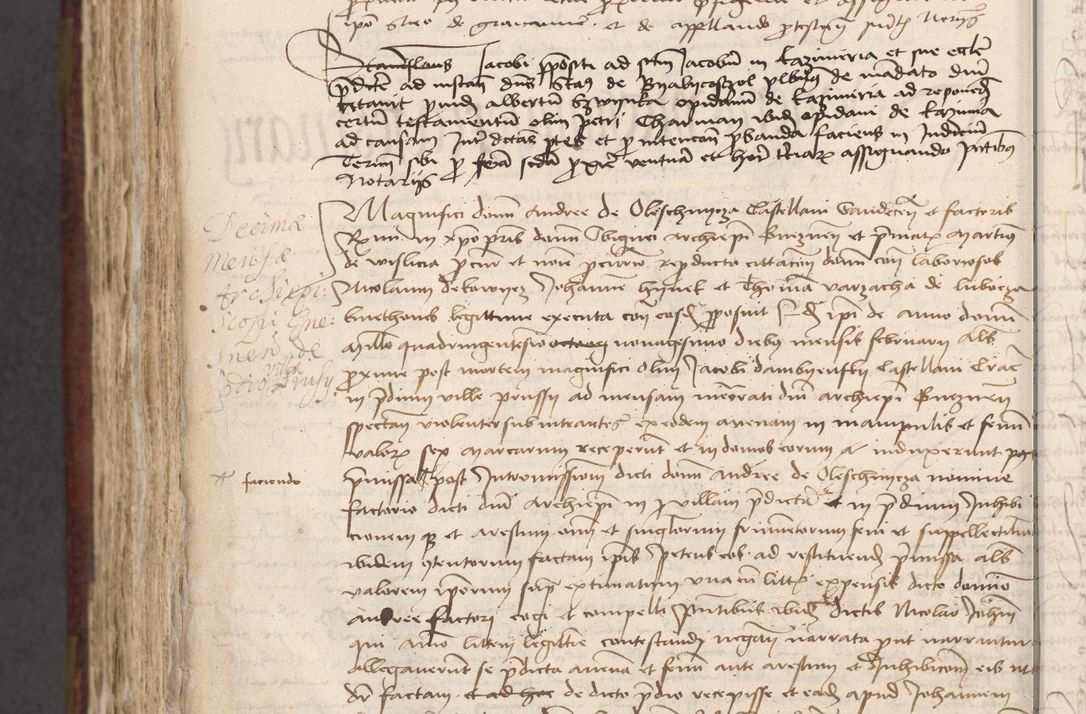 Zdjęcie nr 757 dla obiektu archiwalnego: [Acta actorum officialia coram Stanislao de Swieradzicze]