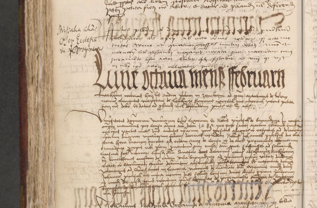 Zdjęcie nr 754 dla obiektu archiwalnego: [Acta actorum officialia coram Stanislao de Swieradzicze]