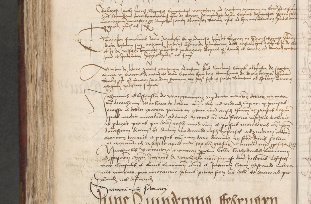 Zdjęcie nr 755 dla obiektu archiwalnego: [Acta actorum officialia coram Stanislao de Swieradzicze]