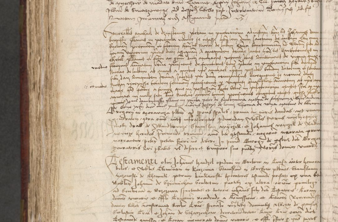 Zdjęcie nr 743 dla obiektu archiwalnego: [Acta actorum officialia coram Stanislao de Swieradzicze]