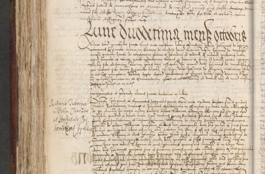 Zdjęcie nr 736 dla obiektu archiwalnego: [Acta actorum officialia coram Stanislao de Swieradzicze]