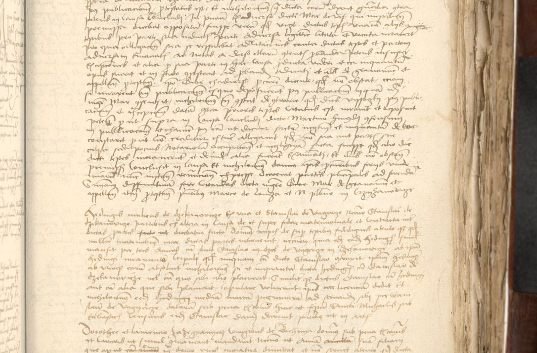 Zdjęcie nr 201 dla obiektu archiwalnego: Acta actoru[m coram venerabili viro] domino Joh[anne de Lathoschin, sacre] theologie [et decretorum] doctore [canonico et officiali Cracoviensi] generali [anno Domini millesimo] quadringen[tesimo nonagesimo tercio] indicione [XI, pontificatus sanctis]simi in Christo [patris domini nostri domini] Allexandri [divina providencia pape] sexti, anni [ipsius primo]