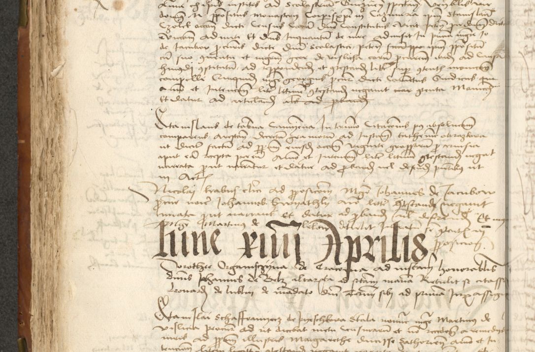 Zdjęcie nr 174 dla obiektu archiwalnego: Acta actoru[m coram venerabili viro] domino Joh[anne de Lathoschin, sacre] theologie [et decretorum] doctore [canonico et officiali Cracoviensi] generali [anno Domini millesimo] quadringen[tesimo nonagesimo tercio] indicione [XI, pontificatus sanctis]simi in Christo [patris domini nostri domini] Allexandri [divina providencia pape] sexti, anni [ipsius primo]