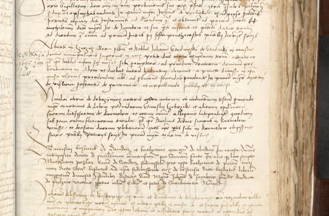 Zdjęcie nr 177 dla obiektu archiwalnego: Acta actoru[m coram venerabili viro] domino Joh[anne de Lathoschin, sacre] theologie [et decretorum] doctore [canonico et officiali Cracoviensi] generali [anno Domini millesimo] quadringen[tesimo nonagesimo tercio] indicione [XI, pontificatus sanctis]simi in Christo [patris domini nostri domini] Allexandri [divina providencia pape] sexti, anni [ipsius primo]