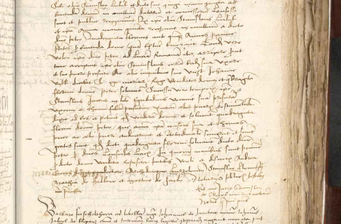 Zdjęcie nr 171 dla obiektu archiwalnego: Acta actoru[m coram venerabili viro] domino Joh[anne de Lathoschin, sacre] theologie [et decretorum] doctore [canonico et officiali Cracoviensi] generali [anno Domini millesimo] quadringen[tesimo nonagesimo tercio] indicione [XI, pontificatus sanctis]simi in Christo [patris domini nostri domini] Allexandri [divina providencia pape] sexti, anni [ipsius primo]