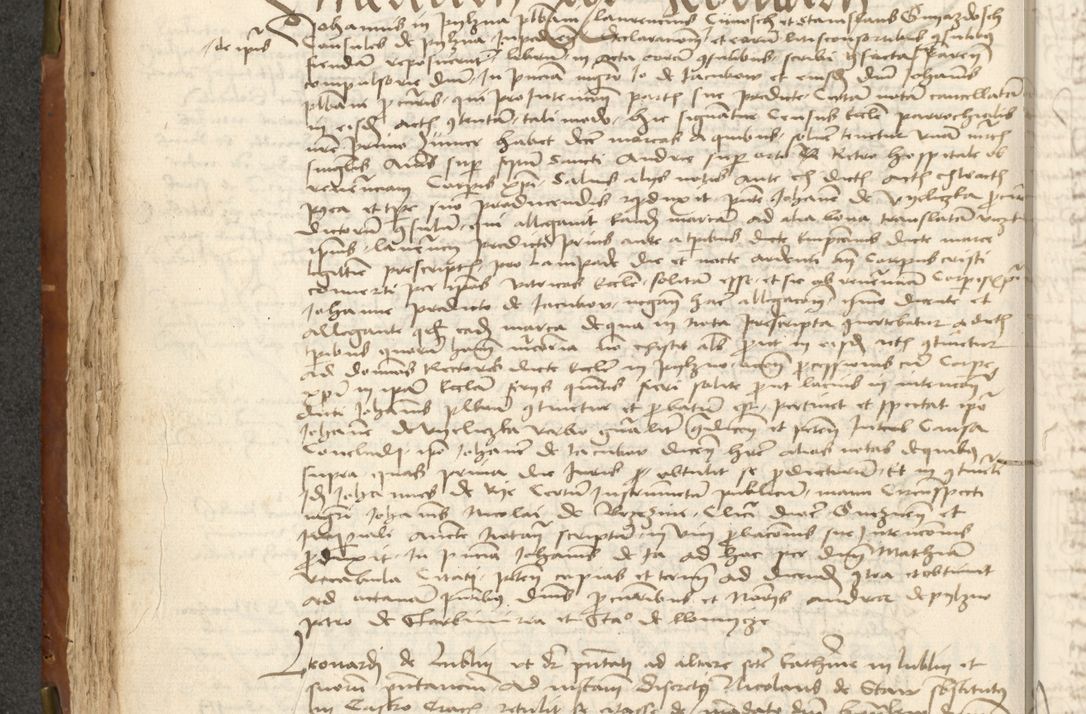 Zdjęcie nr 162 dla obiektu archiwalnego: Acta actoru[m coram venerabili viro] domino Joh[anne de Lathoschin, sacre] theologie [et decretorum] doctore [canonico et officiali Cracoviensi] generali [anno Domini millesimo] quadringen[tesimo nonagesimo tercio] indicione [XI, pontificatus sanctis]simi in Christo [patris domini nostri domini] Allexandri [divina providencia pape] sexti, anni [ipsius primo]
