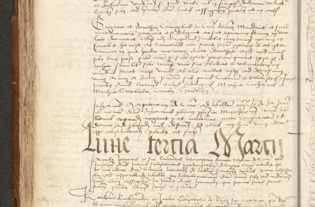 Zdjęcie nr 164 dla obiektu archiwalnego: Acta actoru[m coram venerabili viro] domino Joh[anne de Lathoschin, sacre] theologie [et decretorum] doctore [canonico et officiali Cracoviensi] generali [anno Domini millesimo] quadringen[tesimo nonagesimo tercio] indicione [XI, pontificatus sanctis]simi in Christo [patris domini nostri domini] Allexandri [divina providencia pape] sexti, anni [ipsius primo]