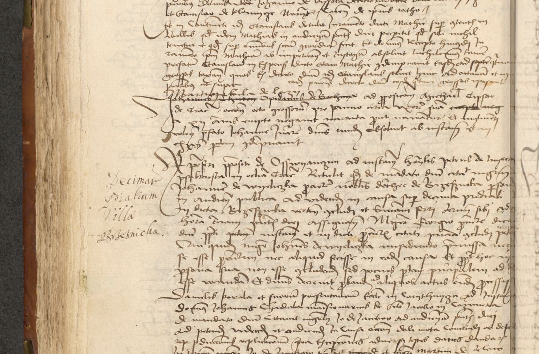 Zdjęcie nr 158 dla obiektu archiwalnego: Acta actoru[m coram venerabili viro] domino Joh[anne de Lathoschin, sacre] theologie [et decretorum] doctore [canonico et officiali Cracoviensi] generali [anno Domini millesimo] quadringen[tesimo nonagesimo tercio] indicione [XI, pontificatus sanctis]simi in Christo [patris domini nostri domini] Allexandri [divina providencia pape] sexti, anni [ipsius primo]