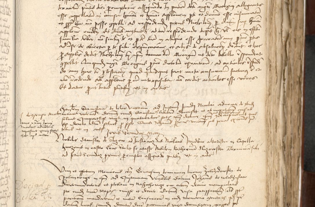 Zdjęcie nr 131 dla obiektu archiwalnego: Acta actoru[m coram venerabili viro] domino Joh[anne de Lathoschin, sacre] theologie [et decretorum] doctore [canonico et officiali Cracoviensi] generali [anno Domini millesimo] quadringen[tesimo nonagesimo tercio] indicione [XI, pontificatus sanctis]simi in Christo [patris domini nostri domini] Allexandri [divina providencia pape] sexti, anni [ipsius primo]