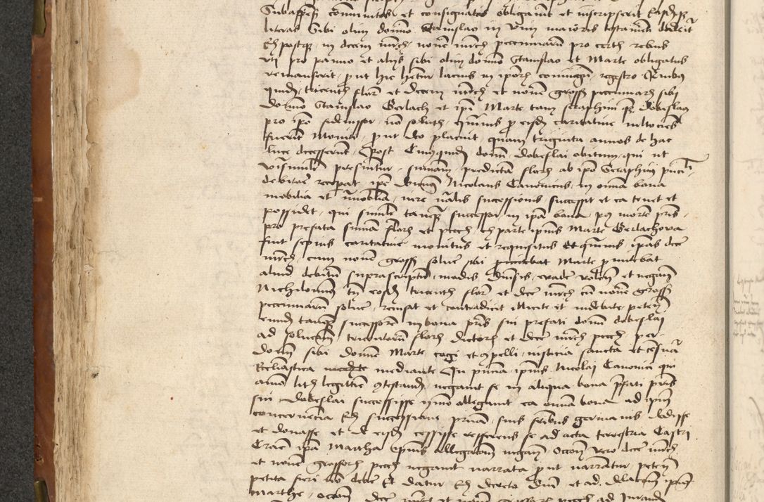 Zdjęcie nr 130 dla obiektu archiwalnego: Acta actoru[m coram venerabili viro] domino Joh[anne de Lathoschin, sacre] theologie [et decretorum] doctore [canonico et officiali Cracoviensi] generali [anno Domini millesimo] quadringen[tesimo nonagesimo tercio] indicione [XI, pontificatus sanctis]simi in Christo [patris domini nostri domini] Allexandri [divina providencia pape] sexti, anni [ipsius primo]