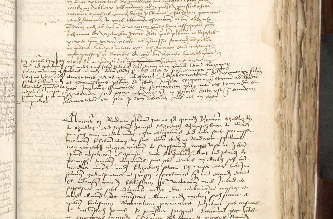 Zdjęcie nr 125 dla obiektu archiwalnego: Acta actoru[m coram venerabili viro] domino Joh[anne de Lathoschin, sacre] theologie [et decretorum] doctore [canonico et officiali Cracoviensi] generali [anno Domini millesimo] quadringen[tesimo nonagesimo tercio] indicione [XI, pontificatus sanctis]simi in Christo [patris domini nostri domini] Allexandri [divina providencia pape] sexti, anni [ipsius primo]