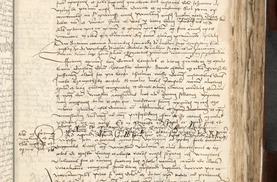 Zdjęcie nr 121 dla obiektu archiwalnego: Acta actoru[m coram venerabili viro] domino Joh[anne de Lathoschin, sacre] theologie [et decretorum] doctore [canonico et officiali Cracoviensi] generali [anno Domini millesimo] quadringen[tesimo nonagesimo tercio] indicione [XI, pontificatus sanctis]simi in Christo [patris domini nostri domini] Allexandri [divina providencia pape] sexti, anni [ipsius primo]