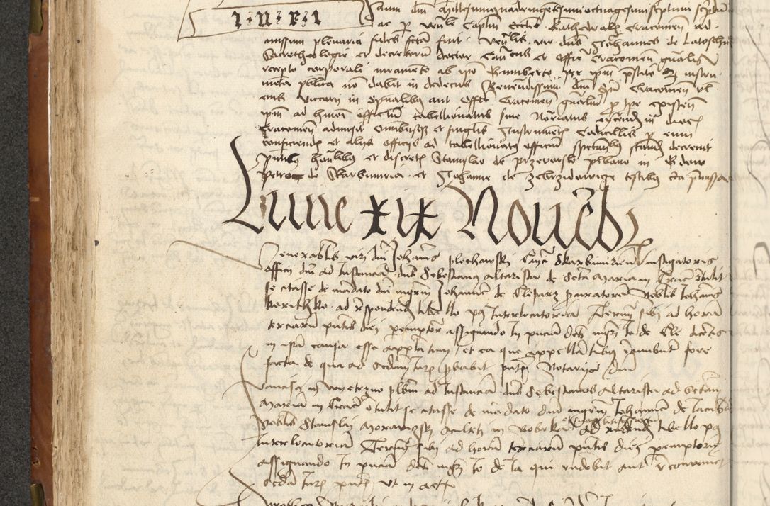 Zdjęcie nr 114 dla obiektu archiwalnego: Acta actoru[m coram venerabili viro] domino Joh[anne de Lathoschin, sacre] theologie [et decretorum] doctore [canonico et officiali Cracoviensi] generali [anno Domini millesimo] quadringen[tesimo nonagesimo tercio] indicione [XI, pontificatus sanctis]simi in Christo [patris domini nostri domini] Allexandri [divina providencia pape] sexti, anni [ipsius primo]