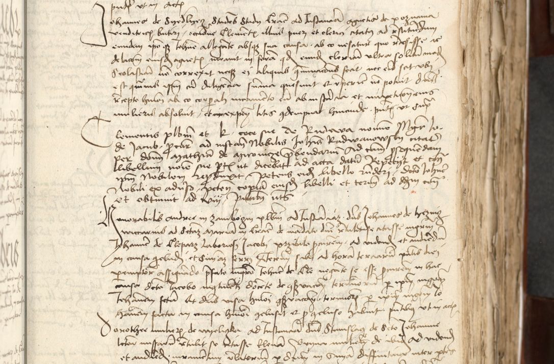 Zdjęcie nr 113 dla obiektu archiwalnego: Acta actoru[m coram venerabili viro] domino Joh[anne de Lathoschin, sacre] theologie [et decretorum] doctore [canonico et officiali Cracoviensi] generali [anno Domini millesimo] quadringen[tesimo nonagesimo tercio] indicione [XI, pontificatus sanctis]simi in Christo [patris domini nostri domini] Allexandri [divina providencia pape] sexti, anni [ipsius primo]